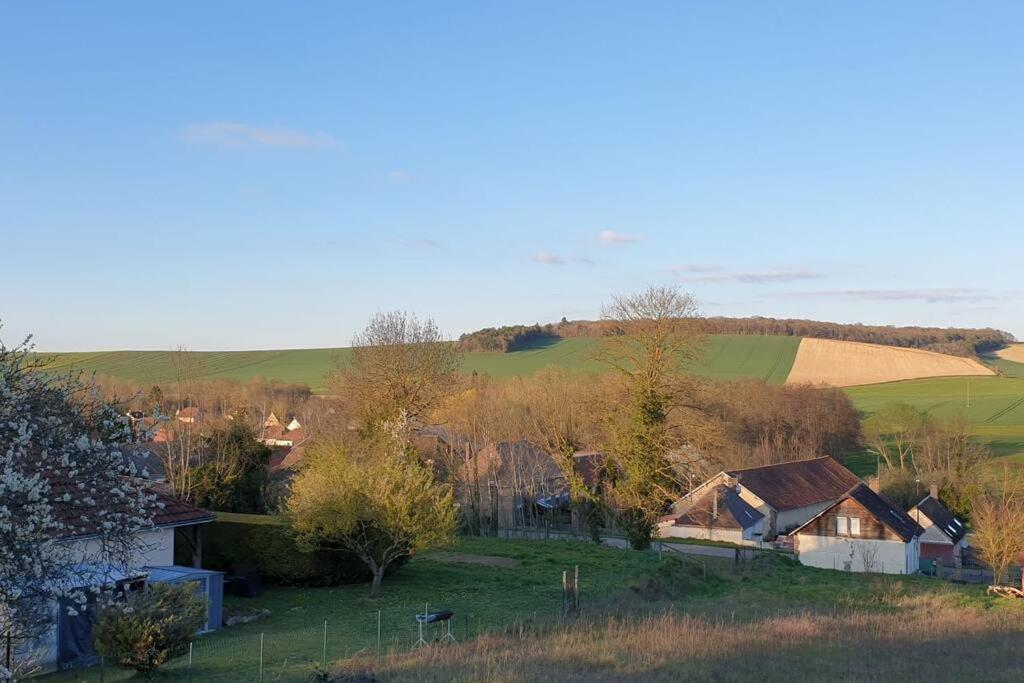 Вілла Le Bellevue A 1 H 30 De Paris Et 20 Km De Troyes Estissac Екстер'єр фото